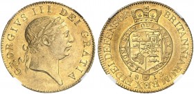 GROSSBRITANNIEN. Königreich. George III. 1760-1820. Guinea 1813, London. Military type. 8.38 g. Seaby 3730. Fr. 357. Sehr selten in dieser Erhaltung /...