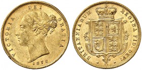 GROSSBRITANNIEN. Königreich. Victoria, 1837-1901. 1/2 Sovereign 1878, London. Fourth young head. Die number 69. 3.97 g. Seaby 3860 E. Fr. 389 f. Klein...