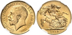 KANADA. George V. 1910-1936. Sovereign 1919 C, Ottawa. Seaby 3997. Fr. 2. NGC MS62. (~€ 285/USD 330)
