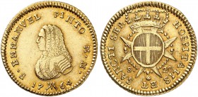MALTA. Emanuel Pinto, 1741-1773. 20 Scudi 1764, Valetta. 16.65 g. Gatt 25-20S-06M06. Restelli/Sammut 27. Fr. 34. Feine Goldtönung / Nice gold toning. ...