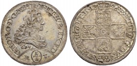 DEUTSCHLAND. Braunschweig-Lüneburg, Herzogtum. Calenberg-Hannover. Georg Ludwig (Georg I.), 1698-1727. 1/4 Taler 1726, Clausthal. 7.26 g. Welter 2250....