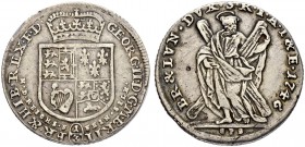 DEUTSCHLAND. Braunschweig-Lüneburg, Herzogtum. Calenberg-Hannover. Georg II. 1727-1760. 1/3 Taler 1746 CPS, Clausthal. Ausbeute. Münzmeister Christian...