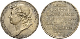 FRANKREICH. Medaillen aus der Zeit der französischen Revolution. Bronzegussmedaille 1792. Honoré Riqueti Mirabeau. Métal de Cloche. 34.4 mm. 23.93 g. ...