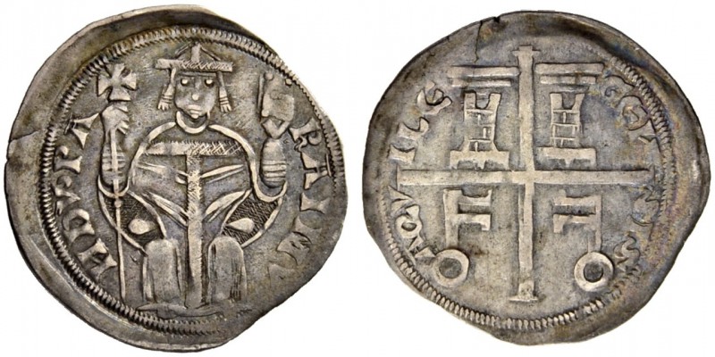 ITALIEN. Aquileia. Raimondo della Torre, 1273-1299. Denaro o. J. RAIMV - NDV PA ...