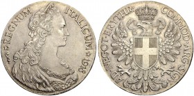 ITALIEN. Eritrea. Vittorio Emanuele III. 1900-1945. Tallero d'Italia Italicum 1918, Roma. 28.08 g. Pagani 956. Dav. 28. Prachtexemplar / Most attracti...
