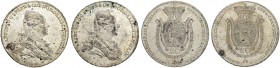 LIECHTENSTEIN. Franz Joseph, 1772-1781. 20 Kreuzer 1778, Wien. 2 Exemplare. Divo 82. Leicht justiert und etwas fleckig / Minor adjustment marks and so...