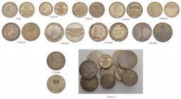 RDR / ÖSTERREICH. Franz II. (I.), 1792-1835. Diverse Medaillen. Kleine Serie von Krönungsjetons 1804, auf die Annahme des österreichischen Kaisertitel...