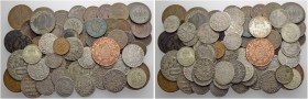 RDR / ÖSTERREICH. Lot RDR / Österreichs. Diverse Münzen. Partie von Kleinmünzen vom 15. bis 19. Jahrhunderts aus Silber (48x) und Kupfer (42x). Unters...