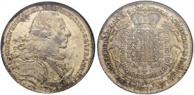 RDR / ÖSTERREICH. Khevenhüller-Metsch, Fürstentum. Johann Josef, 1742-1776. Konventionstaler 1771, Wien. Holzmair 42. Dav. 1189. Sehr selten. Nur 200 ...
