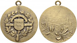 SCHWEIZ. Schützentaler und Schützenmedaillen. Zürich. Bronzemedaille 1928. Zürich. Unteroffiziersgesellschaft. 11.76 g. Richter (Schützenmedaillen) 18...