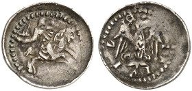 LOTHRINGEN. Mathieu II., 1220-1251 
Reiterdenier, Lunéville. Reiter / Adler (L)INIVILE.
DS 2/7, Flon 283/8-11 R ! ss