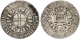 LOTHRINGEN. Ferri IV., 1312-1329 
Gros Tournois, Imitation des Typs Charles IV. von Frankreich (1322-1328) +PhIRRLLVS REX.
DS - , Flon 398/26 (o. Ab...