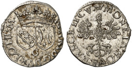 LOTHRINGEN. Henri II., 1608-1624 
Gros o. J.
DS 25/10 var., Flon 677/31 unrund, vz