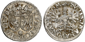 LOTHRINGEN. Henri II., 1608-1624 
Gros o. J., Rs.-Umschrift komplett retrograd.
Unikum s / ss