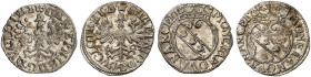 LOTHRINGEN. Charles IV. et Nicole, 1624-1625 
Lot von 2 Stück: Demi Gros 1625, o. J.
DS 25/18 var., 17 var. vz