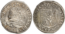 LOTHRINGEN. Charles IV., 1. Regierung, 1625-1634 
Teston 1630.
DS. - , Flon 702/16 ss