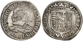 LOTHRINGEN. Charles IV., 1. Regierung, 1625-1634 
Teston 1632.
Flon 702/17 min. ZE u. Sfr., ss
