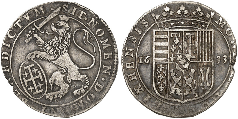 PHALSBOURG ET LIXHEIM. Henriette de Lorraine-Vaudémont, 1630-1635 
Escalin 1633...