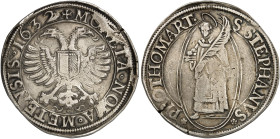 METZ. - Stadt. 
Taler 1632.
Dav. 5580, Flon 731/9 kl. Stempelfehler, ss
