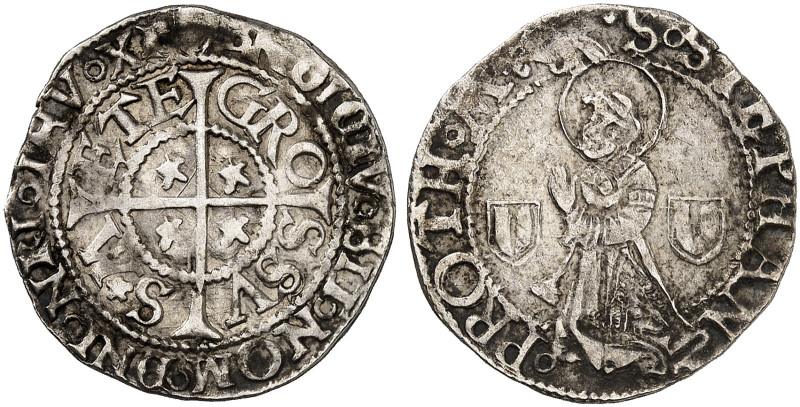 METZ. - Stadt. 
Ein weiteres, ähnliches Exemplar. S.STEPHAN.
DS 8 f. ss