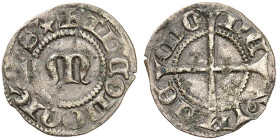 METZ. - Bistum. Dietrich V., Bayer von Boppard, 1365-1384 
Angevine. Buchstabe M / Langkreuz.
Flon 511/9 R ! ss