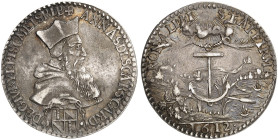 METZ. - Bistum. Anne d'Escards de Givry, 1608-1612 
Silberjeton 1612.
Feuardent 7763, Corre 2117, Slg. Florange 338, Slg. Monnier - , Slg. Robert 71...