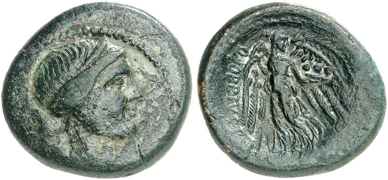 RÖMISCHE MÜNZEN. RÖMISCHE REPUBLIK. Q. Oppius. 
Bronze, 88 v. Chr., Laodikeia a...
