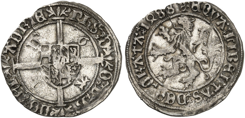 EUROPA. - FLANDERN. Philipp, "der Schöne", 1482-1506. 
Patard 1488, Gent.
Vanh...