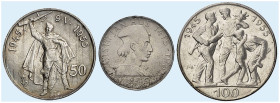 EUROPA. TSCHECHOSLOWAKEI. - Republik, 1918-1992. Lot. 
Lot von 34 Stück: Diverse Silbermünzen 1921 - 1983.
vz, St