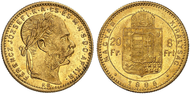 EUROPA. UNGARN. - Königreich. Franz Joseph I., 1848-1916. 
Ein zweites Exemplar...