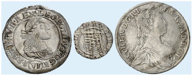EUROPA. UNGARN. - Republik. Lot. 
Lot von 19 Stück: Denar 1523 - 2 Kronen 1913.
f. ss - vz