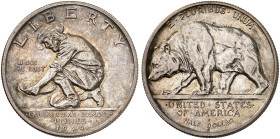 ÜBRIGES AUSLAND. USA. Gedenkmünzen. 
1/2 Dollar 1925 S, California Diamond Jubilee.
KM 155, Yeo. C 11 vz