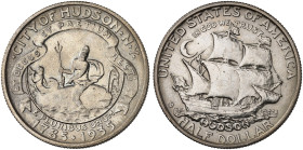 ÜBRIGES AUSLAND. USA. Gedenkmünzen. 
1/2 Dollar 1935, Hudson, New York Sesquicentennial.
KM 170, Yeo. C 24 vz