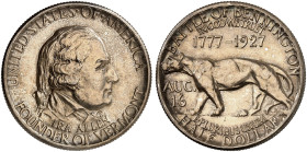 ÜBRIGES AUSLAND. USA. Gedenkmünzen. 
1/2 Dollar 1927, Vermont Sesquicentennial.
KM 162, Yeo. C 51 vz