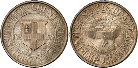 ÜBRIGES AUSLAND. USA. Gedenkmünzen. 
1/2 Dollar 1936, York County, Maine Tercentenary.
KM 189, Yeo. C 55 vz