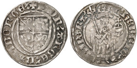 BAMBERG. - Bistum. Anton von Rotenhan, 1431-1459. 
Schilling o. J. (von 1443).
Krug 163f, Heller 42 Var. l. Prägeschwäche, ss