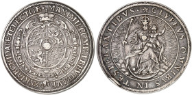 BAYERN. Maximilian I., 1598-1651. 
Doppeltaler 1625.
Dav. 6068, Witt. 885, Hahn 114 f. vz