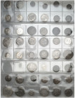 Lot von 46 Stück: Meist altdeutsche Kleinmünzen. BADEN (8x) 2 Kreuzer 1586 (2x), 1587 - 3 Kreuzer 1811, BAYERN (6x) u. a. 15 Kreuzer 1702, KONSTANZ Ba...