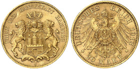 HAMBURG. J. 212, EPA 20/15 
20 Mark 1913.
vz - St