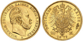 PREUSSEN. Wilhelm I., 1861-1888. J. 243 A, EPA 20/27 
Ein zweites Exemplar.
winz. Kr., f. St