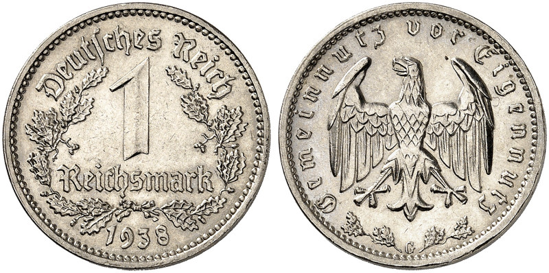 J. 354, EPA 59 
1 RM 1938 G.
winz. Kr., f. St