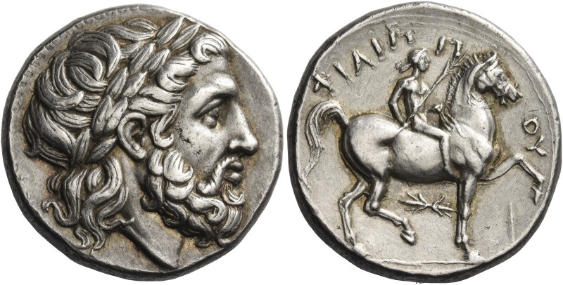 Philip III Arridhaeus, 323 – 316. 
Tetradrachm, Pella circa 323-317, AR 14.35 g...