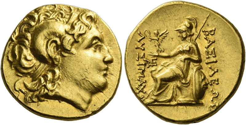 Kings of Thrace, Lysimachus 323-281 and posthumous issues. 
Stater, uncertain m...