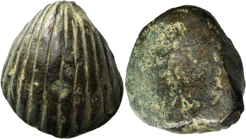 Uncertain mint of Central Italy. 
Anonymous, cast Aes formatum circa VI-IV cent...