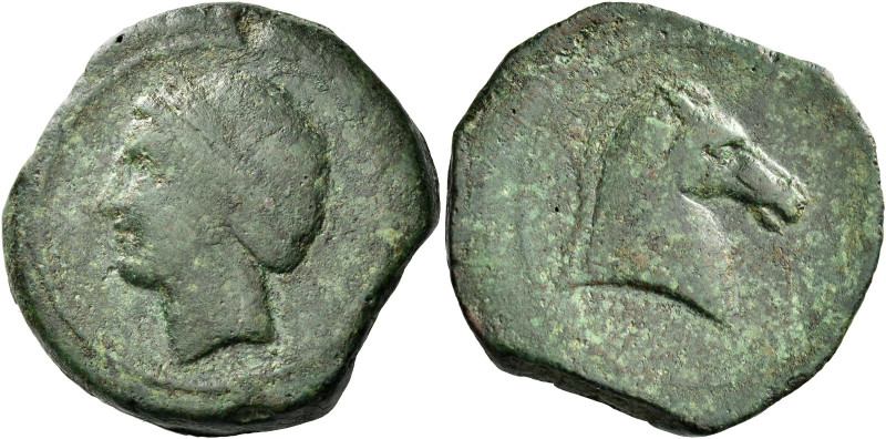 The Carthaginians in Sicily and North Africa. 
Dishekel, Sardinia circa 264-241...