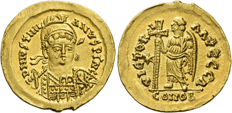 Athalaric, 526-534. 
Pseudo-Imperial Coinage. In the name of Justinian I, 527-5...