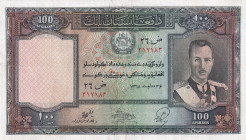 Afghanistan, 100 Afghanis, 1939, VF(+), p26a
Estimate: USD 200-400