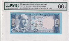 Afghanistan, 20 Afghanis, 1961, UNC, p38
PMG 66 EPQ
Estimate: USD 50-100