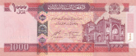 Afghanistan, 1.000 Afghanis, 2016, UNC, p77
Estimate: USD 25-50
