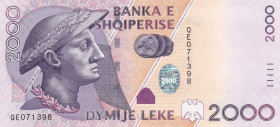 Albania, 2.000 Leke, 2012, UNC, p74
Estimate: USD 30-60